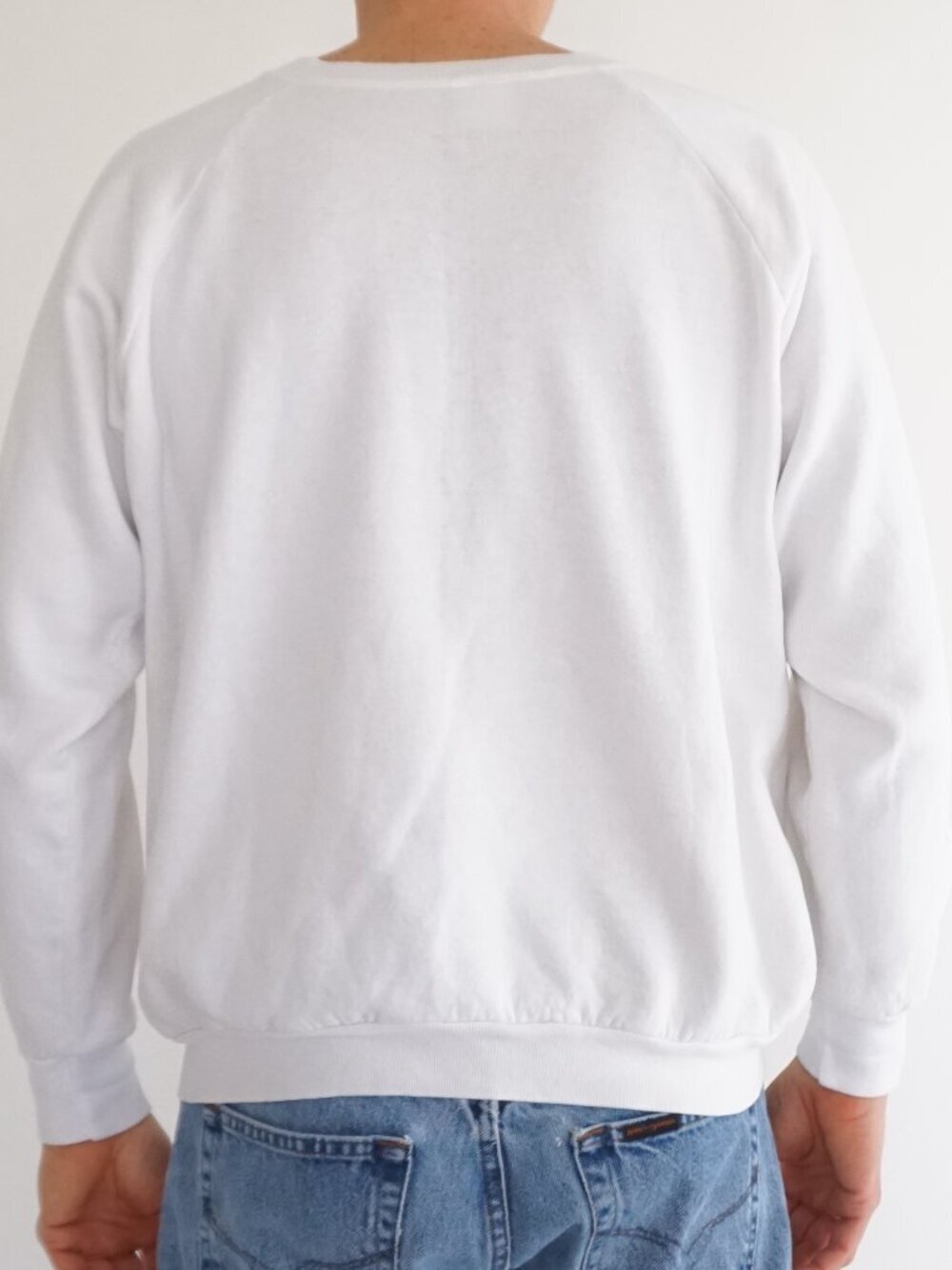 Vintage Canadian Championship White Graphic Maple Leaf Print Crewneck Sweater XL - Picture 2 of 11